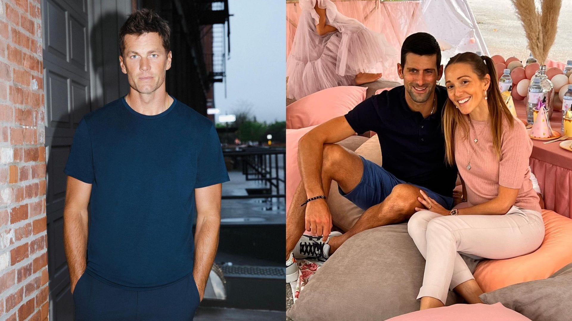 IN PHOTOS Tom Brady spotted sitting alongside Novak Djokovic’s wife at