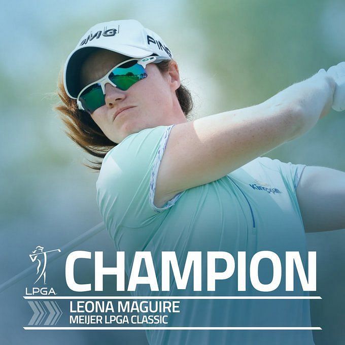 Leona Maguire finally triumphs at the Meijer LPGA classic