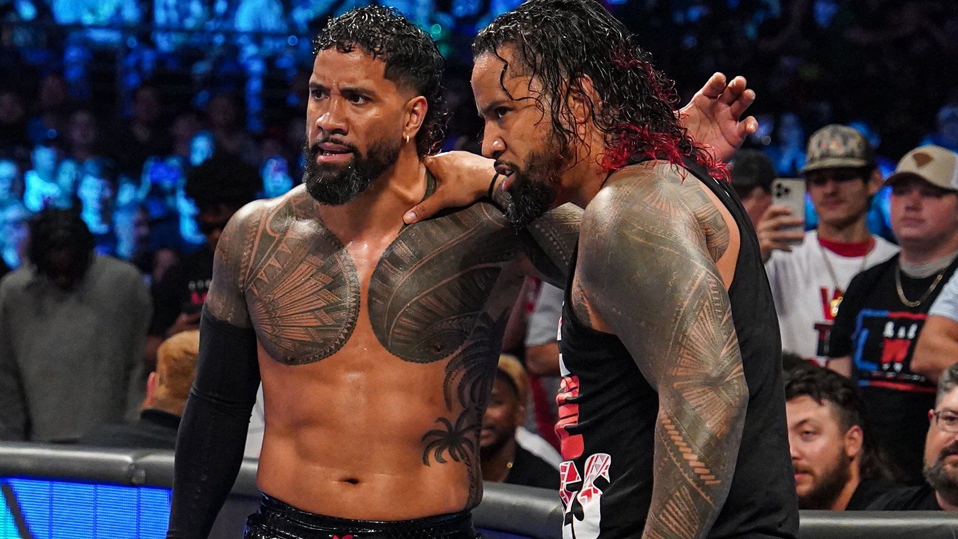 The Usos on SmackDown