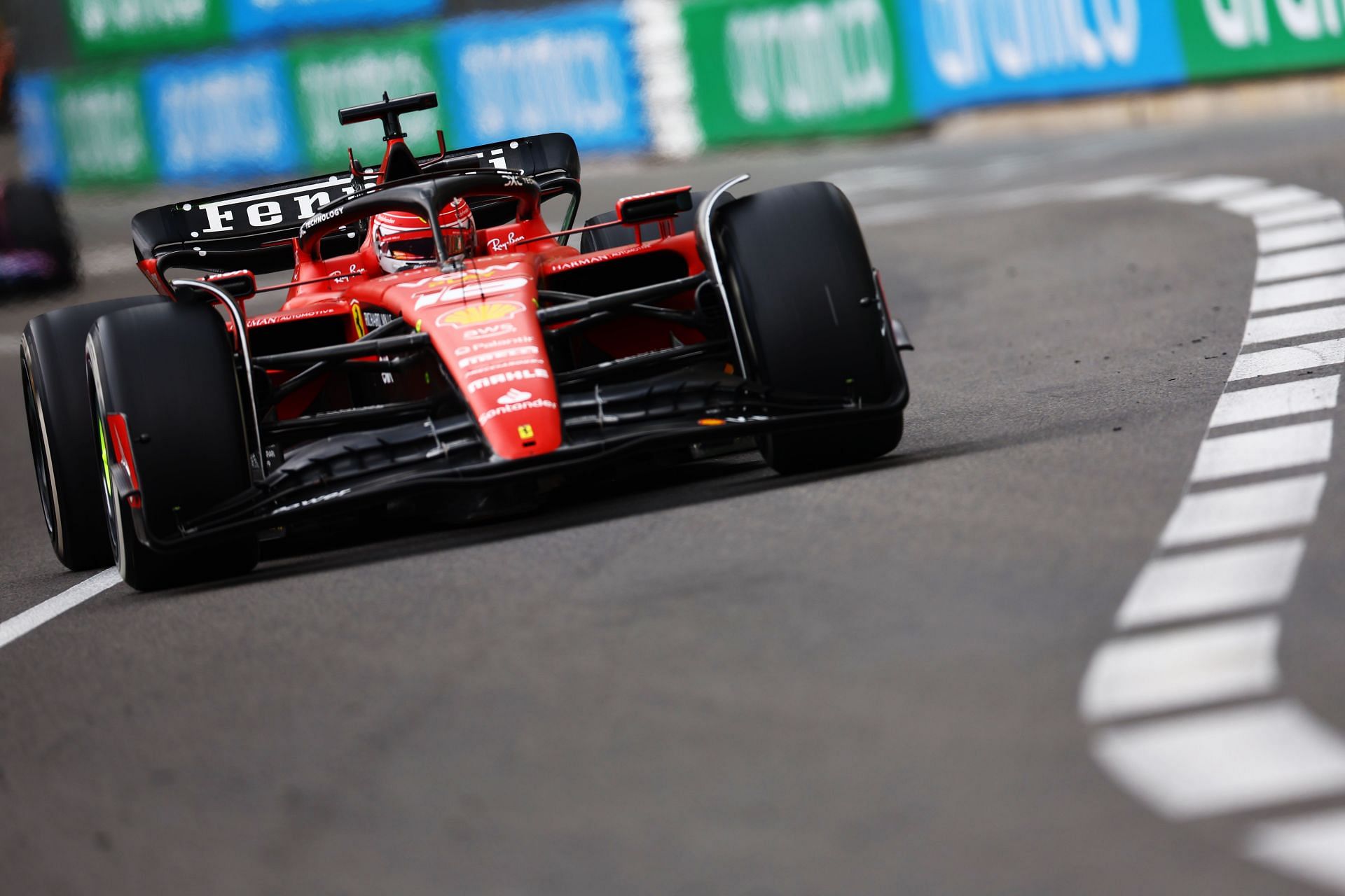Ferrari SF-23 tại Monaco F1 Grand Prix.