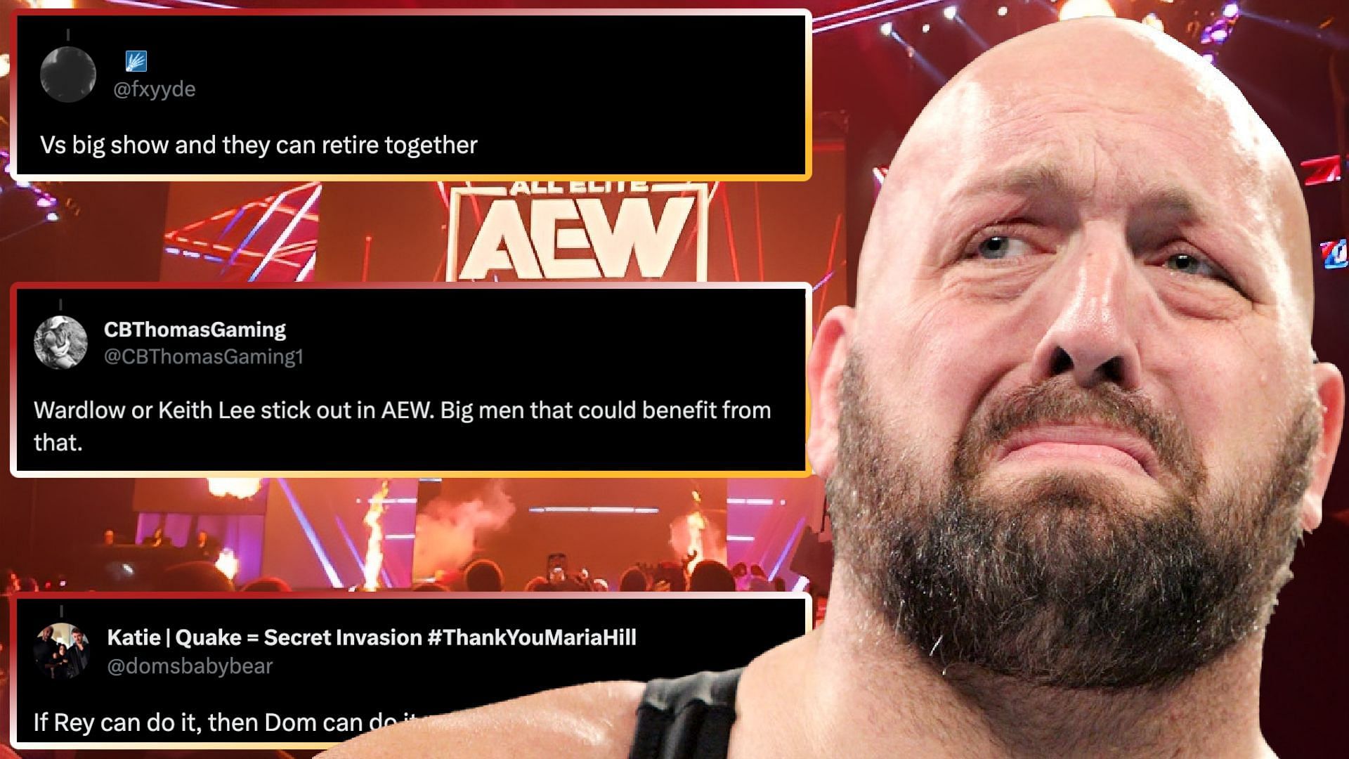 "Vs Big Show and they can retire together" - Twitter reacts to WWE Hall