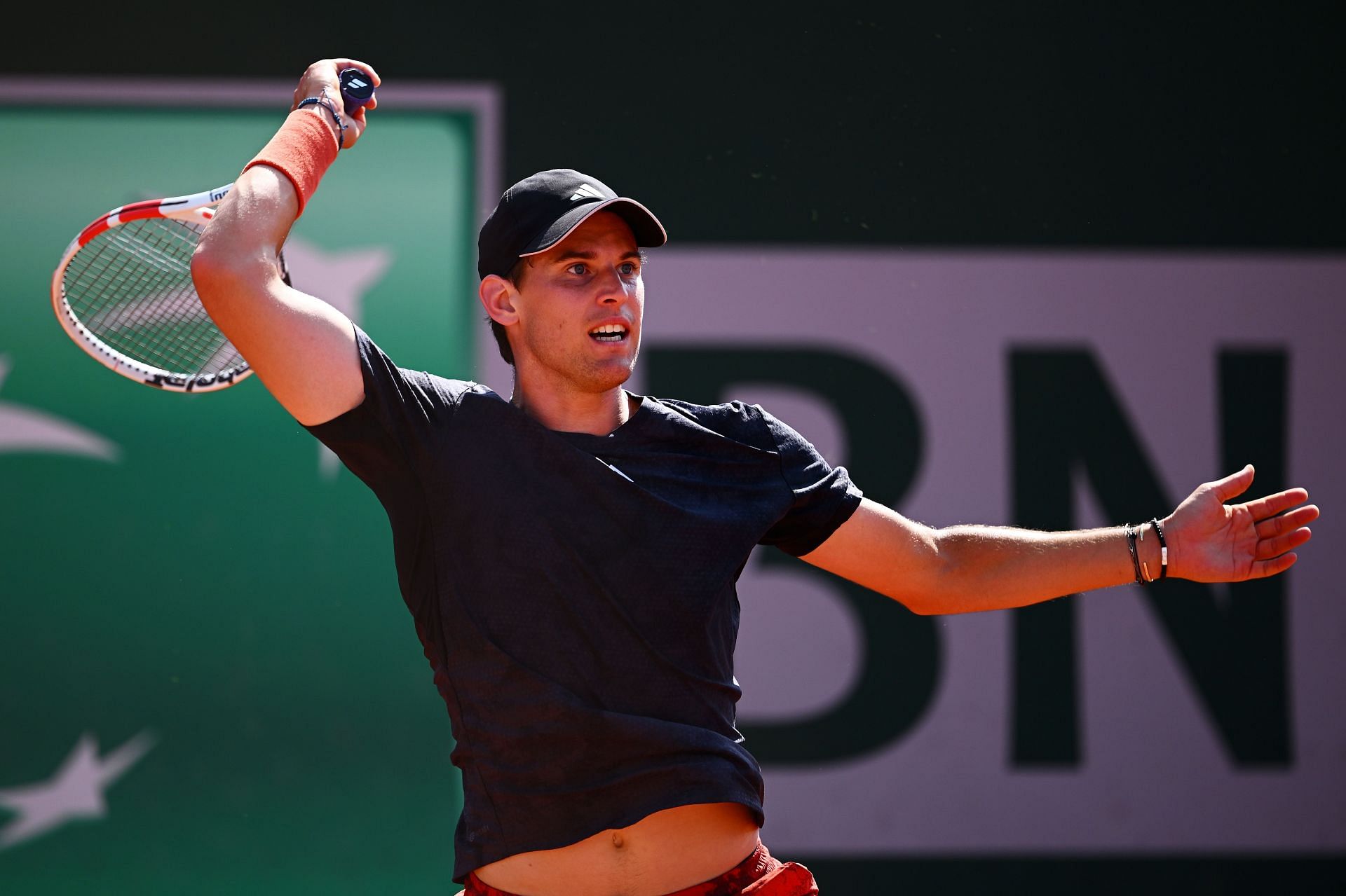 Dominic Thiem tại Pháp mở rộng 2023.