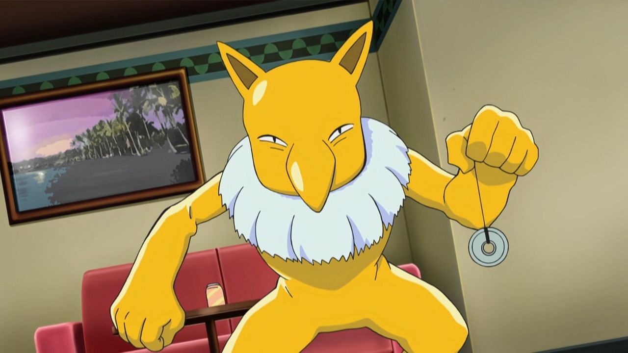 Hypno as seen in the anime (Image via The Pokemon Company)