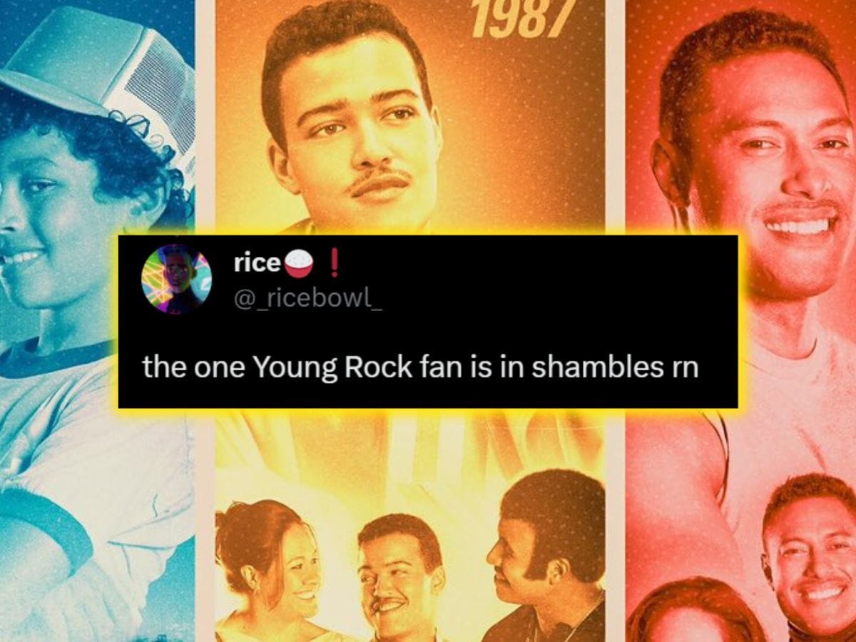 "The one Young Rock fan is in shambles" reacts to Young Rock