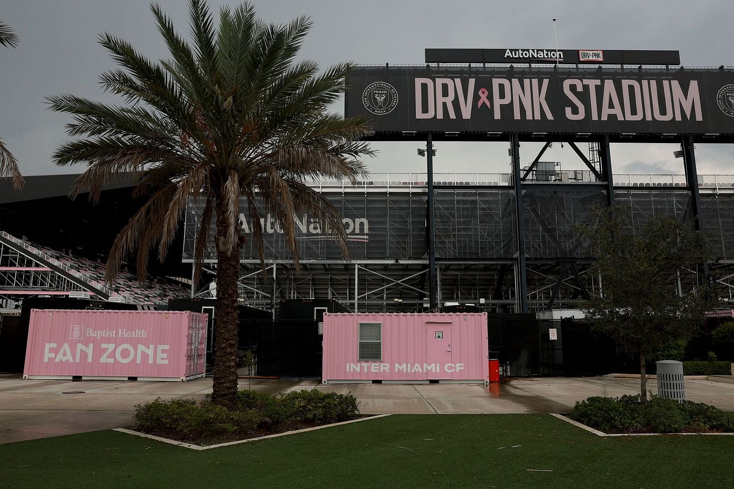 Stadion DRV PNK Park yang menjadi markas Inter Miami, klub baru Lionel Messi.