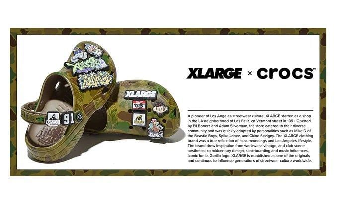 お中元 XLARGEcrocs コラボXLARGE×crocs Classic crog docsautoersc.com