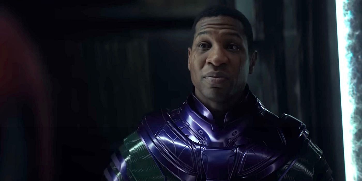 Get a closer look at Jonathan Majors & # 039;  Haunting concept art for Kang the Conqueror in Ant-Man 3 (Image via Marvel Studios)