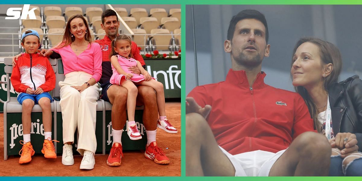 Novak Djokovic está de férias na ilha de São Miguel, em Portugal, para comemorar seu 23º Grand Slam