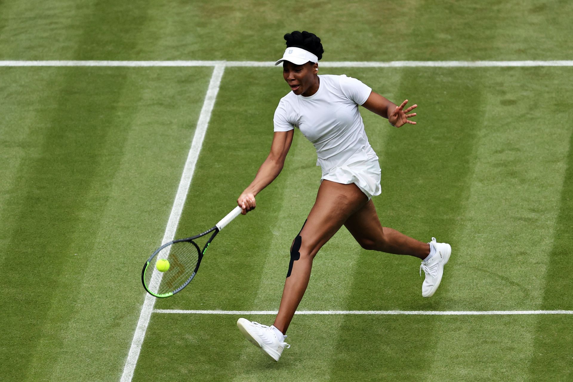 Venus Williams đang thi đấu tại Giải vô địch Wimbledon 2021.