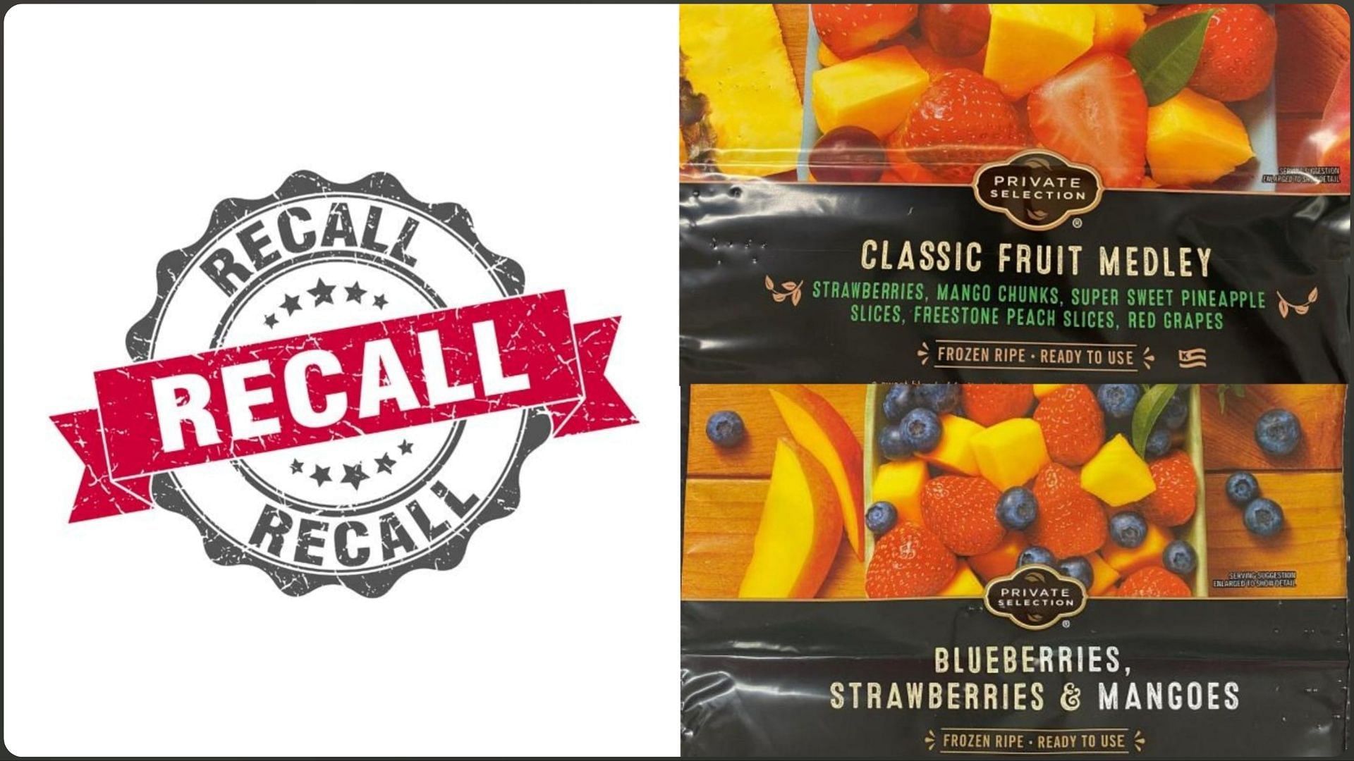 Townsend Farms Frozen Fruits recall Reason, affected items, date codes