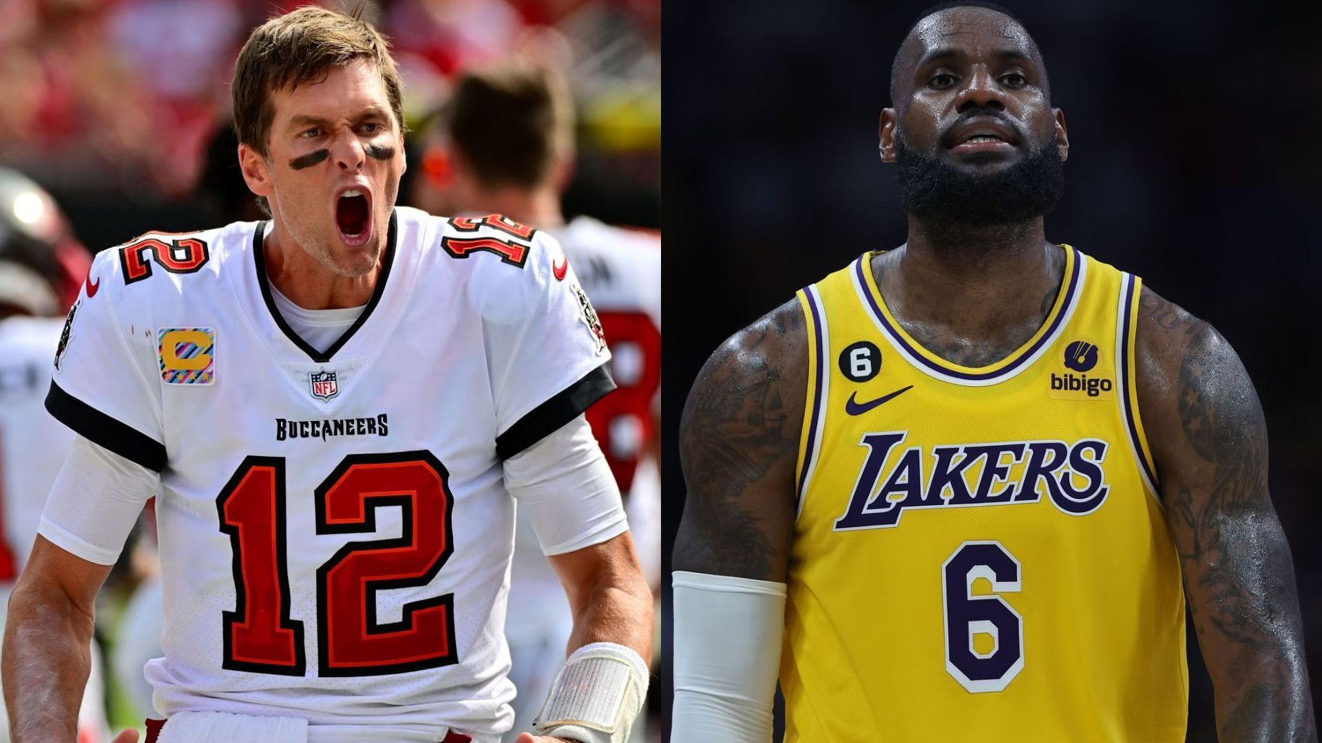 "Damn bro come play tight end" - Tom Brady once tried recruiting LeBron...