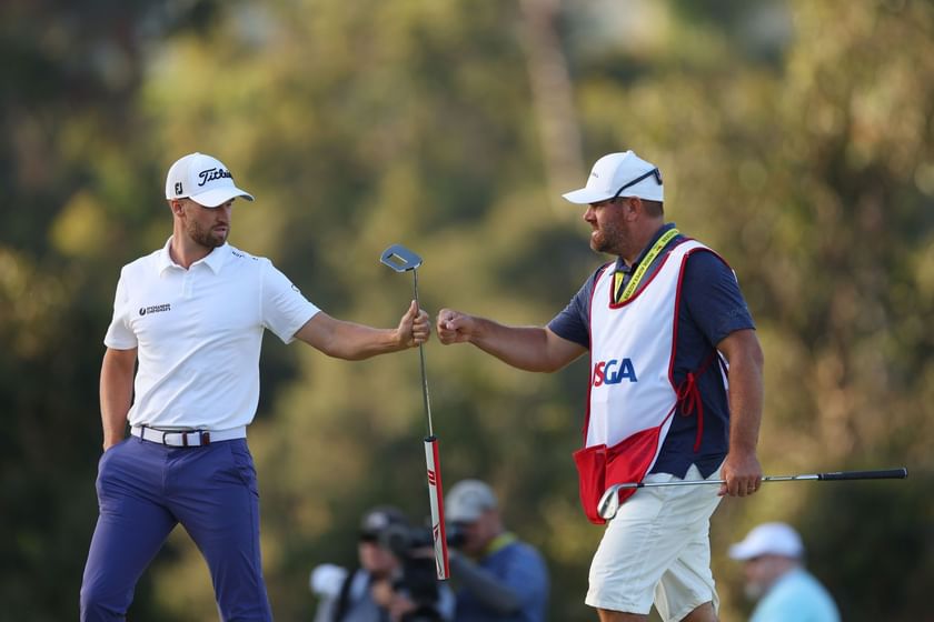 How much did Wyndham Clark's caddie make at the US Open 2023?