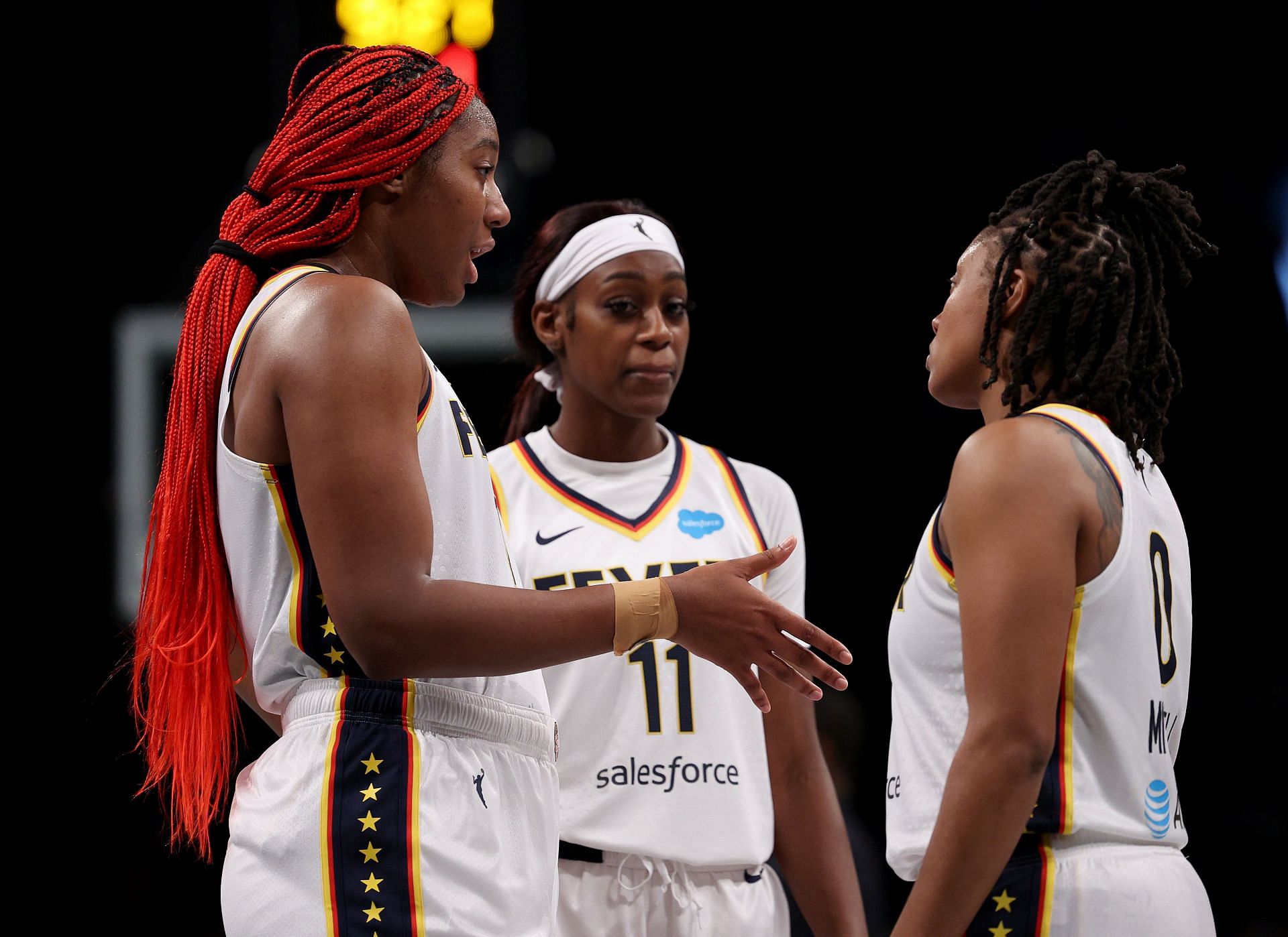 Aliyah Boston là một trong những tân binh xuất sắc nhất WNBA (Ảnh qua Getty Images)