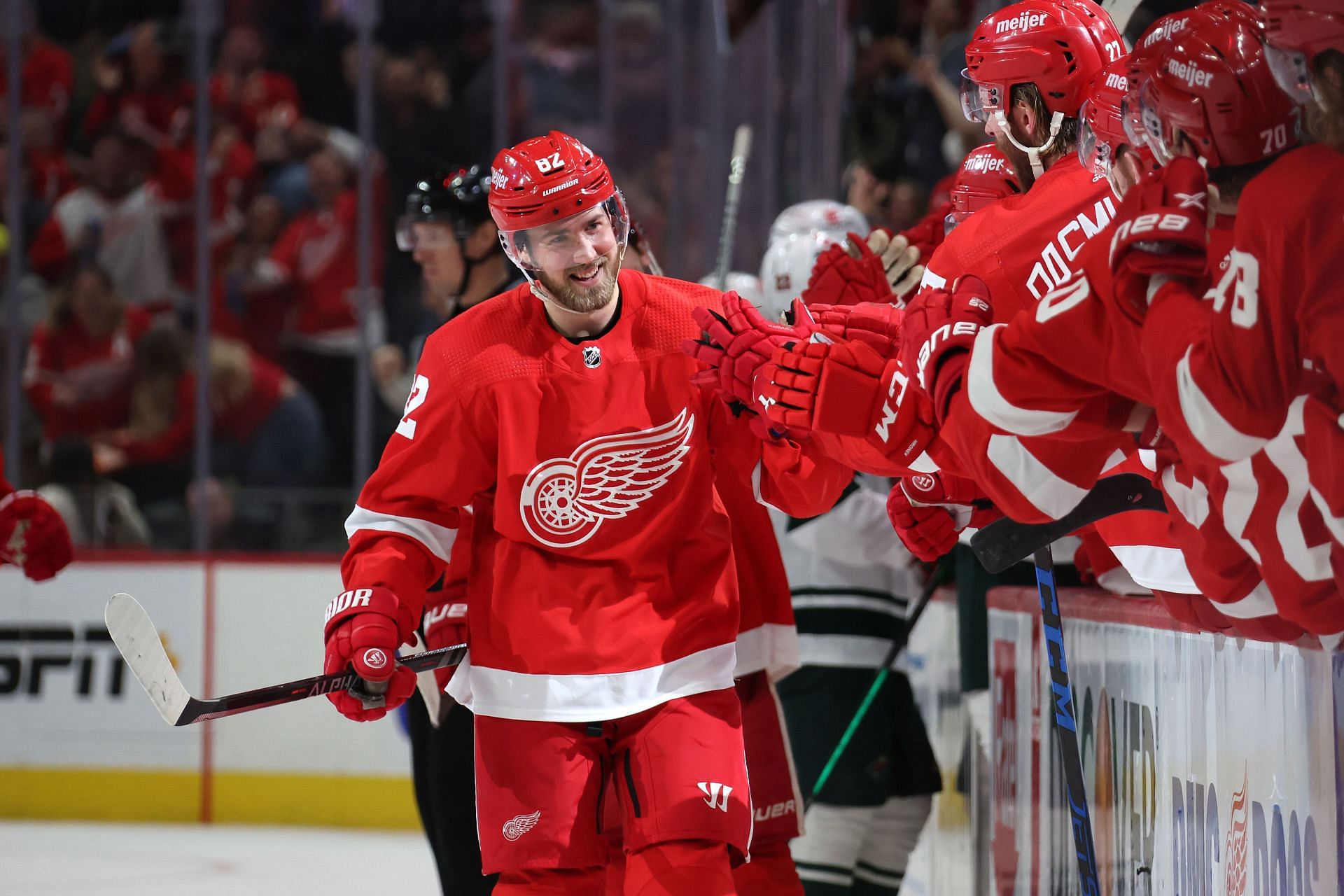 Minnesota Wild at Detroit Red Wings