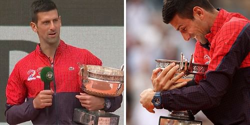 Novak Djokovic: "I am beyond fortunate to win 23 Grand Slams, it's an incredible feeling"