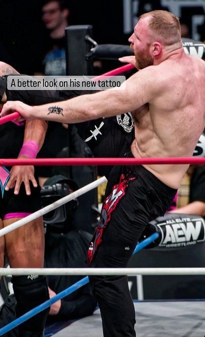 [Photo] AEW star Darby Allin shows off his new creepy-looking tattoo