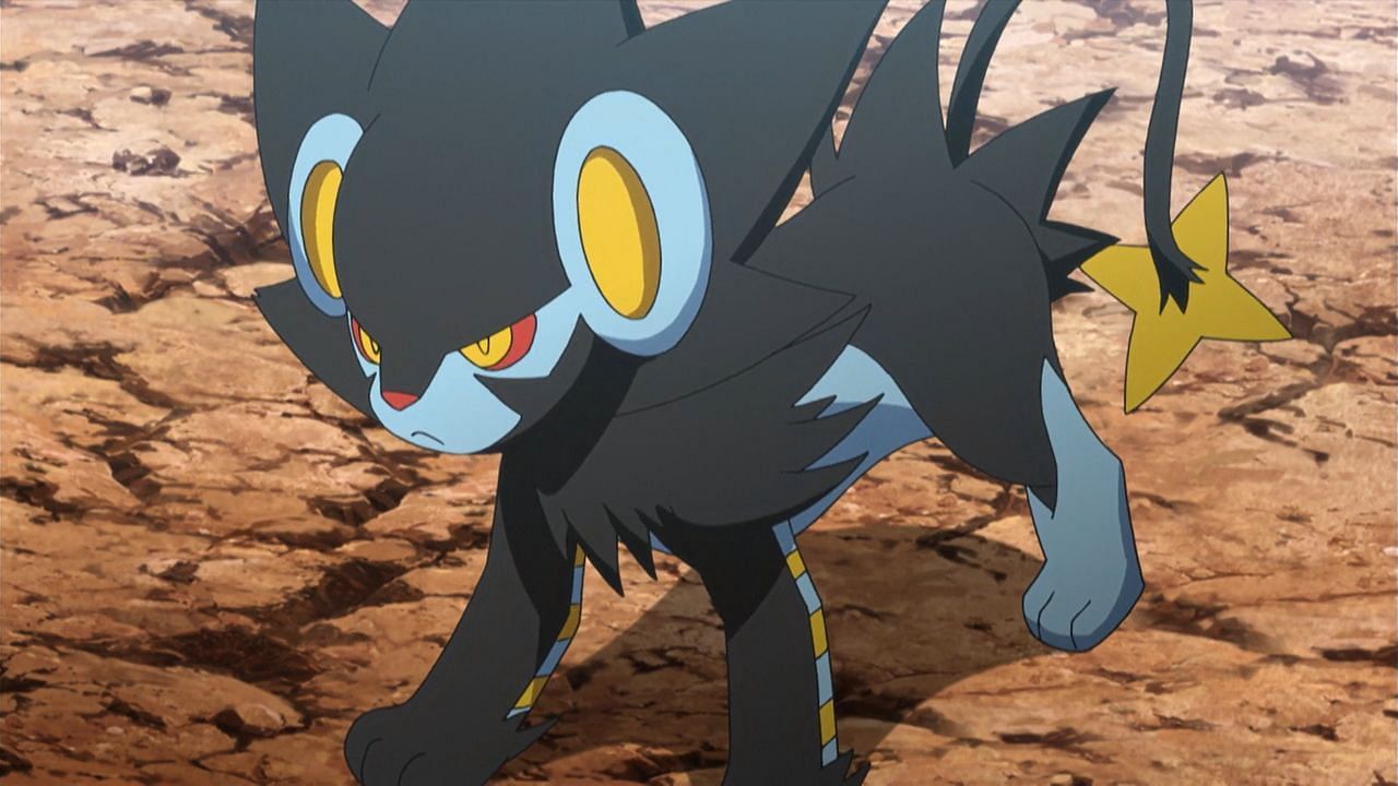 Luxray as seen in the anime (Image via The Pokemon Company)