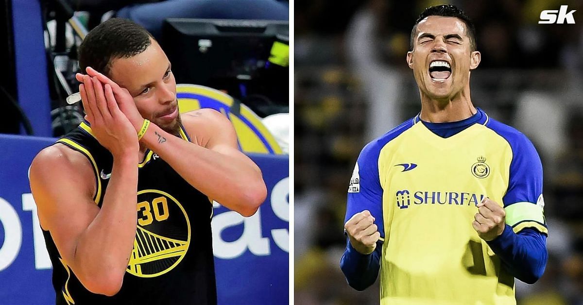 Watch: NBA superstar Steph Curry replicates Cristiano Ronaldo's iconic ...