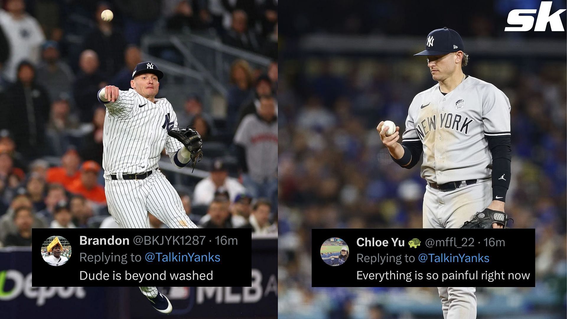 New York Yankees Fans Frustrated As Josh Donaldson Bobbles Easy ...