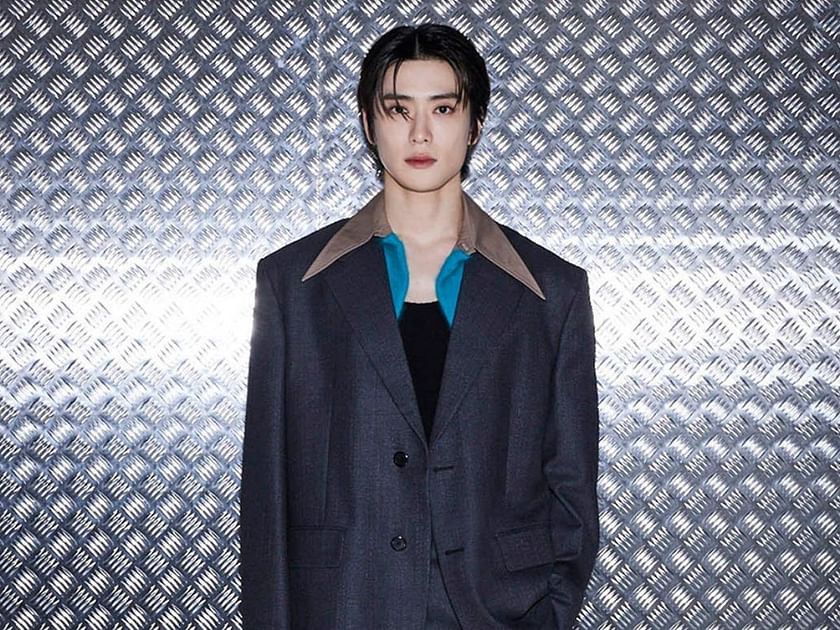NCT Jaehyun's look for the Prada SS24 Menswear show in Milan wins the ...