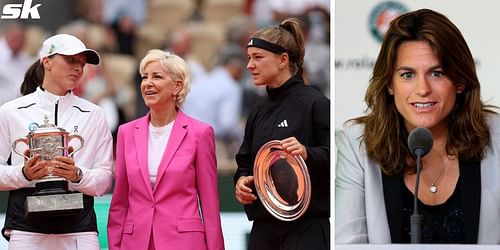 "Some high-profile women's players are not really keen to go at night" - French Open director Amelie Mauresmo