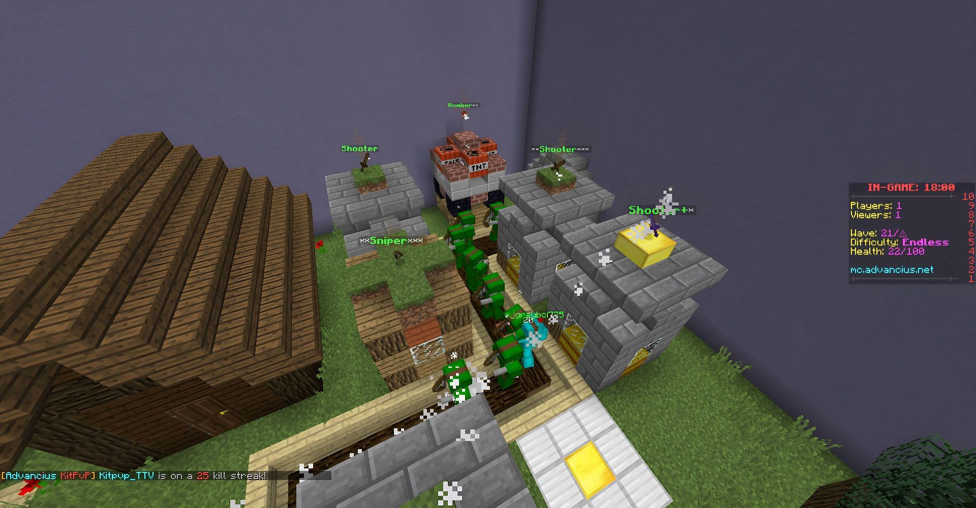 Advancius Network is a huge server (Image via Mojang)