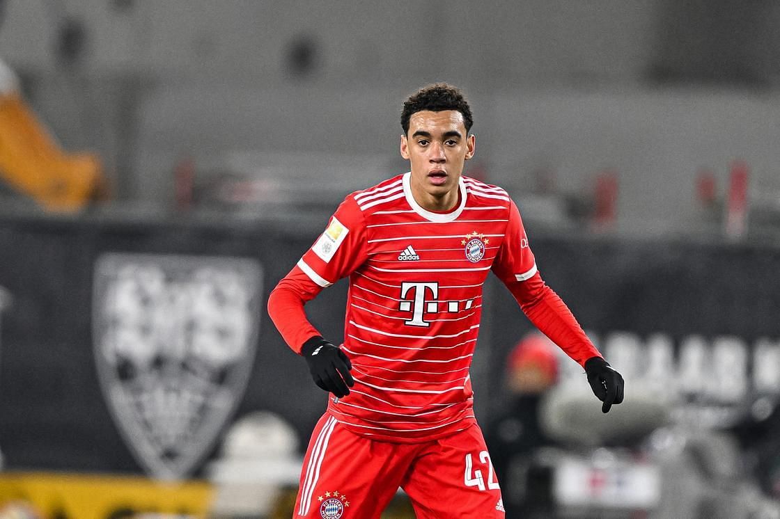 Bayern Munich youngster Jamal Musiala (cred: SportsBrief)