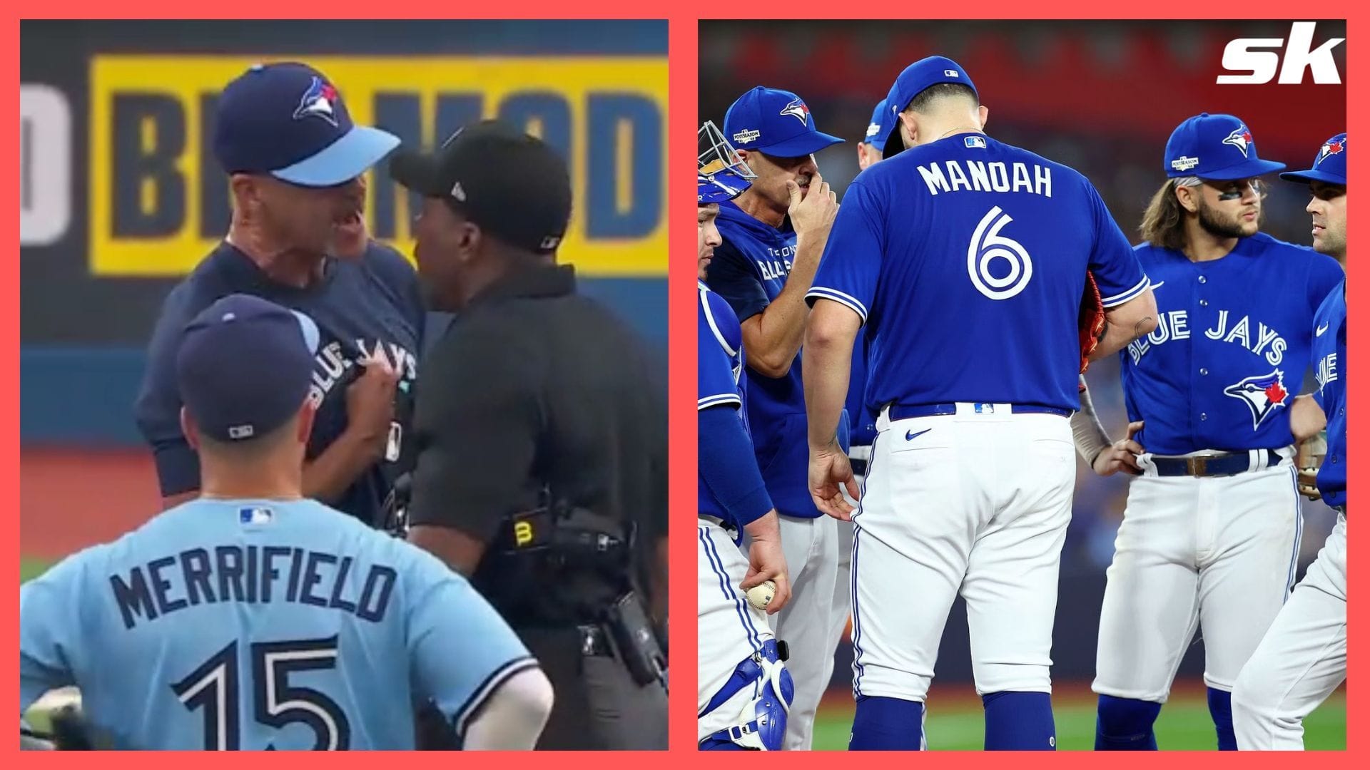 What happened to Pete Walker? Blue Jays pitching coach ejected from game vs Padres