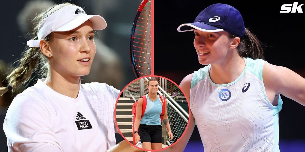 Aryna Sabalenka Elena Rybakina Iga Swiatek Wimbledon 2023