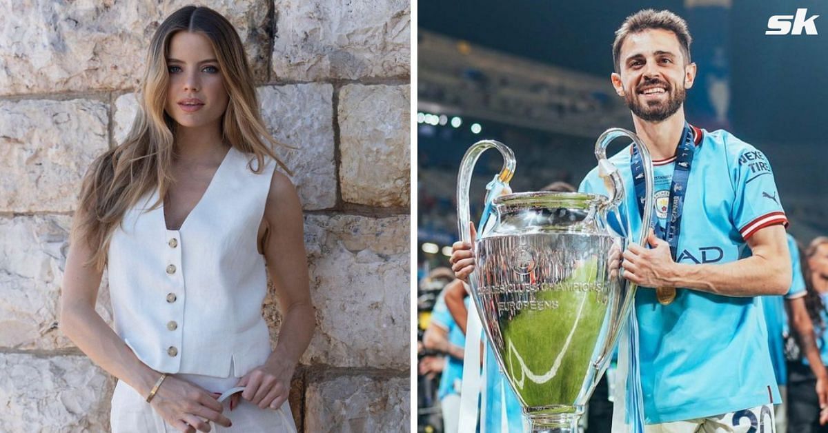 Bernardo Silva casou-se com a modelo Ines Tomaz em Portugal, enquanto várias estrelas do Manchester City estiveram presentes na cerimónia