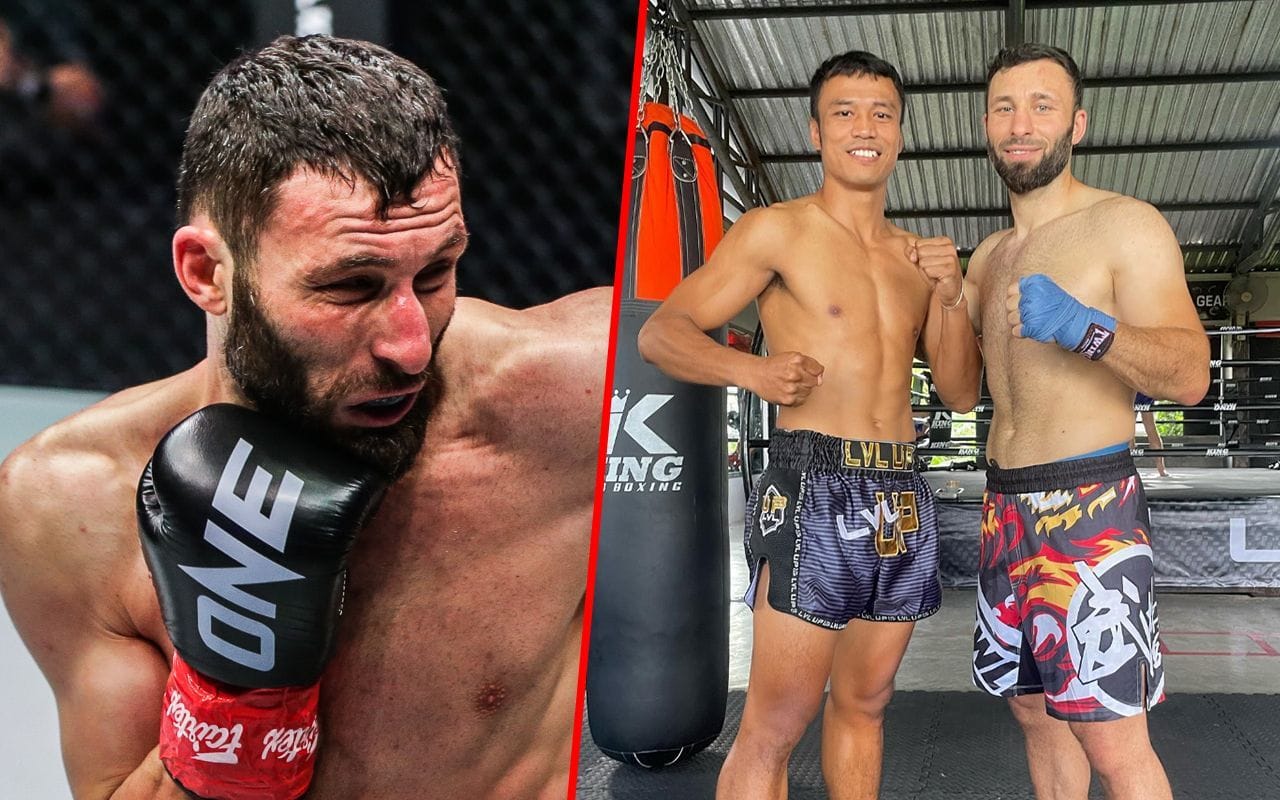 Davit Kiria links up with Tawanchai tormentor Sitthichai ahead of ONE Fight Night 13 Davit Kiria links up with Tawanchai tormentor Sitthichai ahead of ONE Fight Night 13