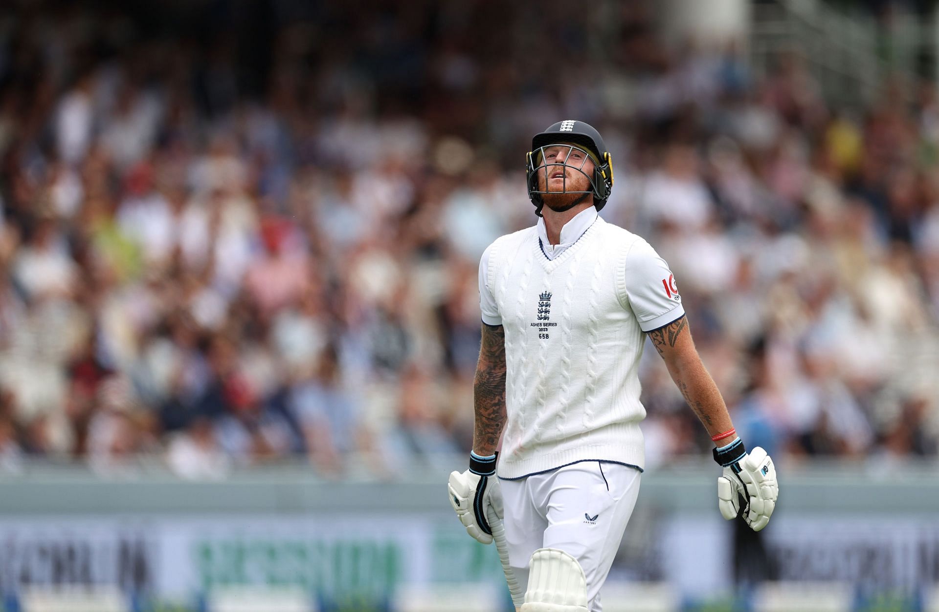 Ben Stokes batted with determination and focus in the Second Test