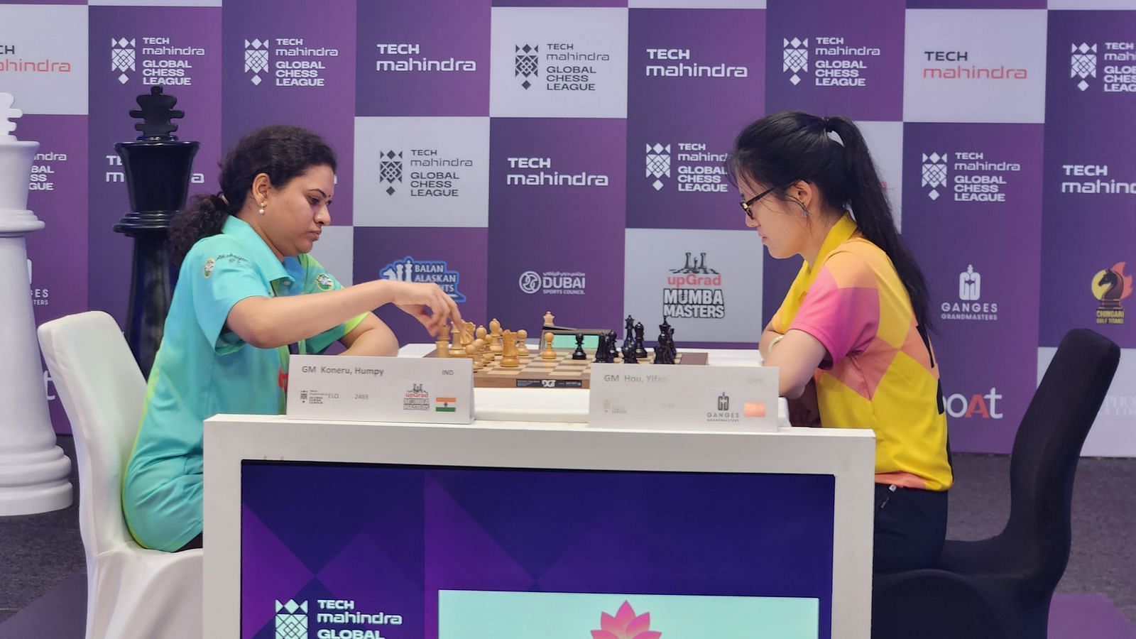 Global Chess League 2023 Results at the end of June 30, Day 9