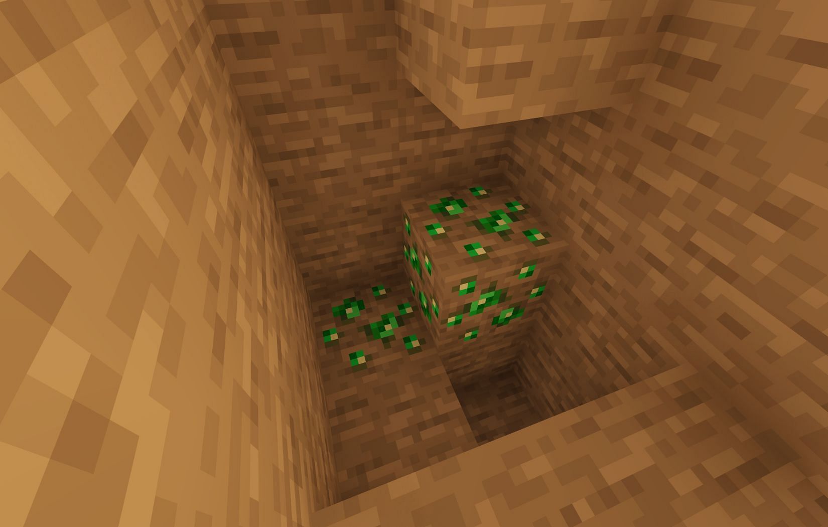 Rarest ore in Minecraft (Image via Mojang)