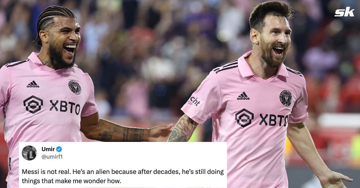 “Messi has these guys playing like prime Barcelona” - Twitter explodes as Lionel Messi scores first MLS goal for Inter Miami