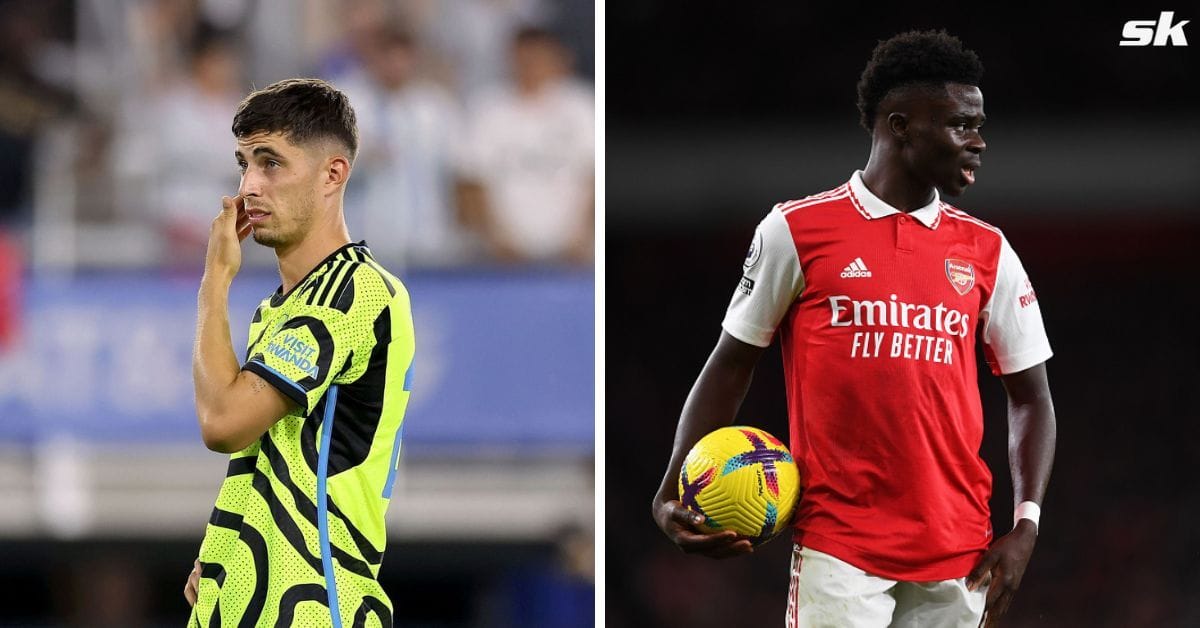 Bukayo Saka and Kai Havertz react on social media as Arsenal star leaves club to&nbsp;join&nbsp;PL&nbsp;rivals