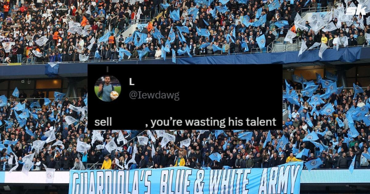 Bring back Pep please Wasting his talent - Manchester City fans react as star player benched for PL fixture against Sheffield&nbsp;United