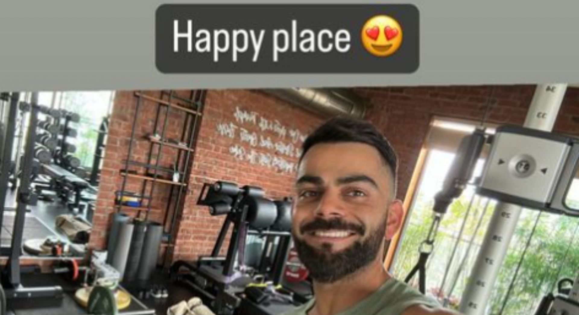 [Picture] Virat Kohli shares his ‘happy place’ ahead of 2023 Asia Cup