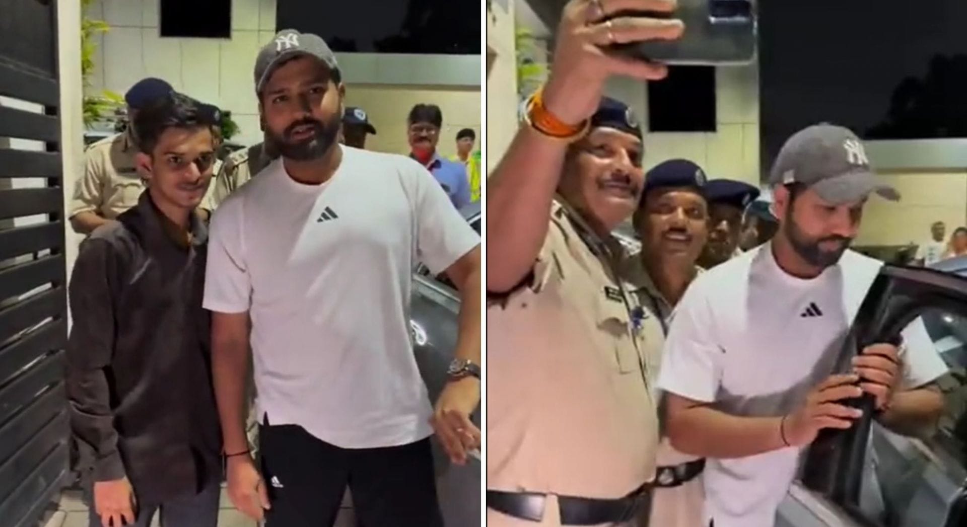 [Watch] Rohit Sharma obliges fans with pictures and selfies after reaching Mumbai following Asia Cup triumph