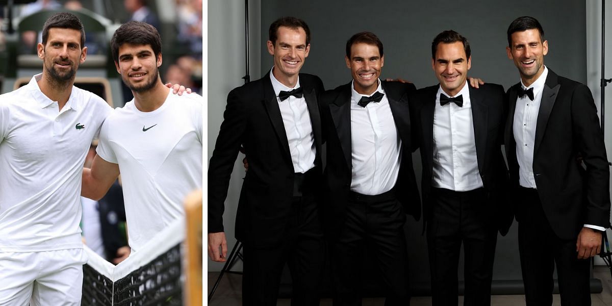 Novak Djokovic: Hopefully I’ll play Carlos Alcaraz as many times as I played Roger Federer, Rafael Nadal and Andy Murray
