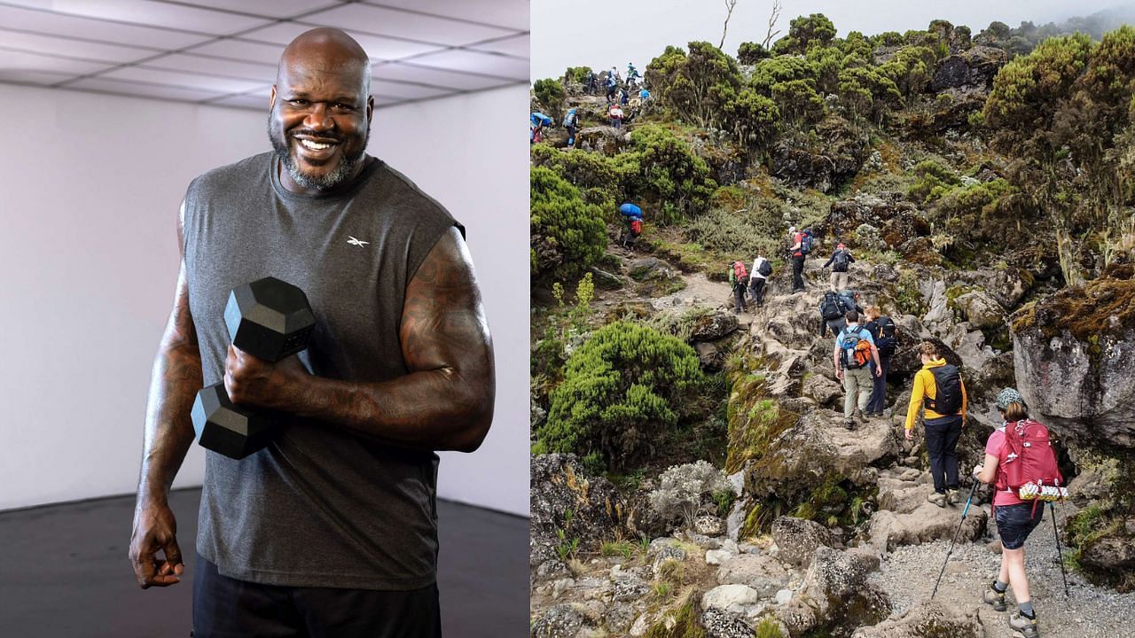 Despite losing 50lbs after COVID-19, Shaquille O'Neal wishes for better shape to fulfill dream of scaling Kilimanjaro