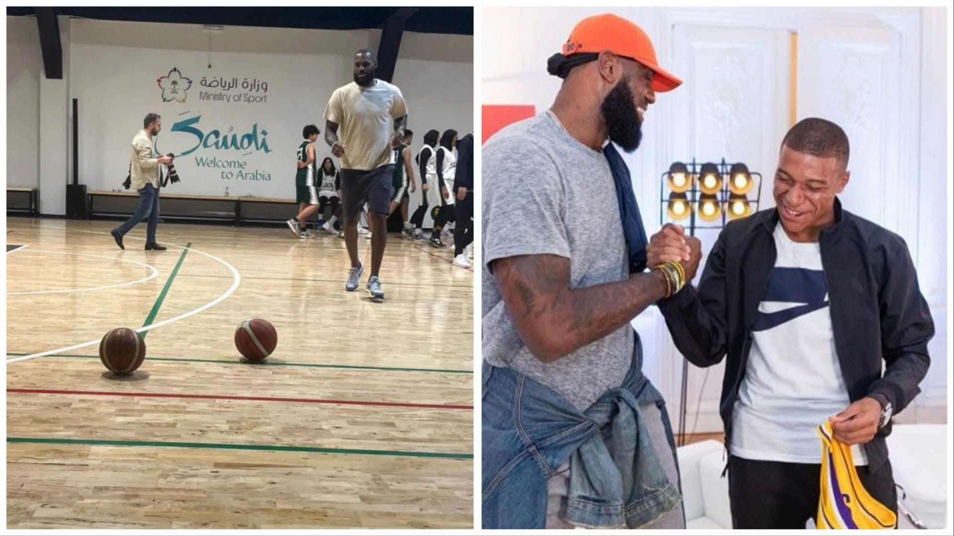 After hilarious reaction to Kylian Mbappe’s $776 million offer, LeBron James finally shows up in Saudi Arabia After hilarious reaction to Kylian Mbappe’s $776 million offer, LeBron James finally shows up in Saudi Arabia