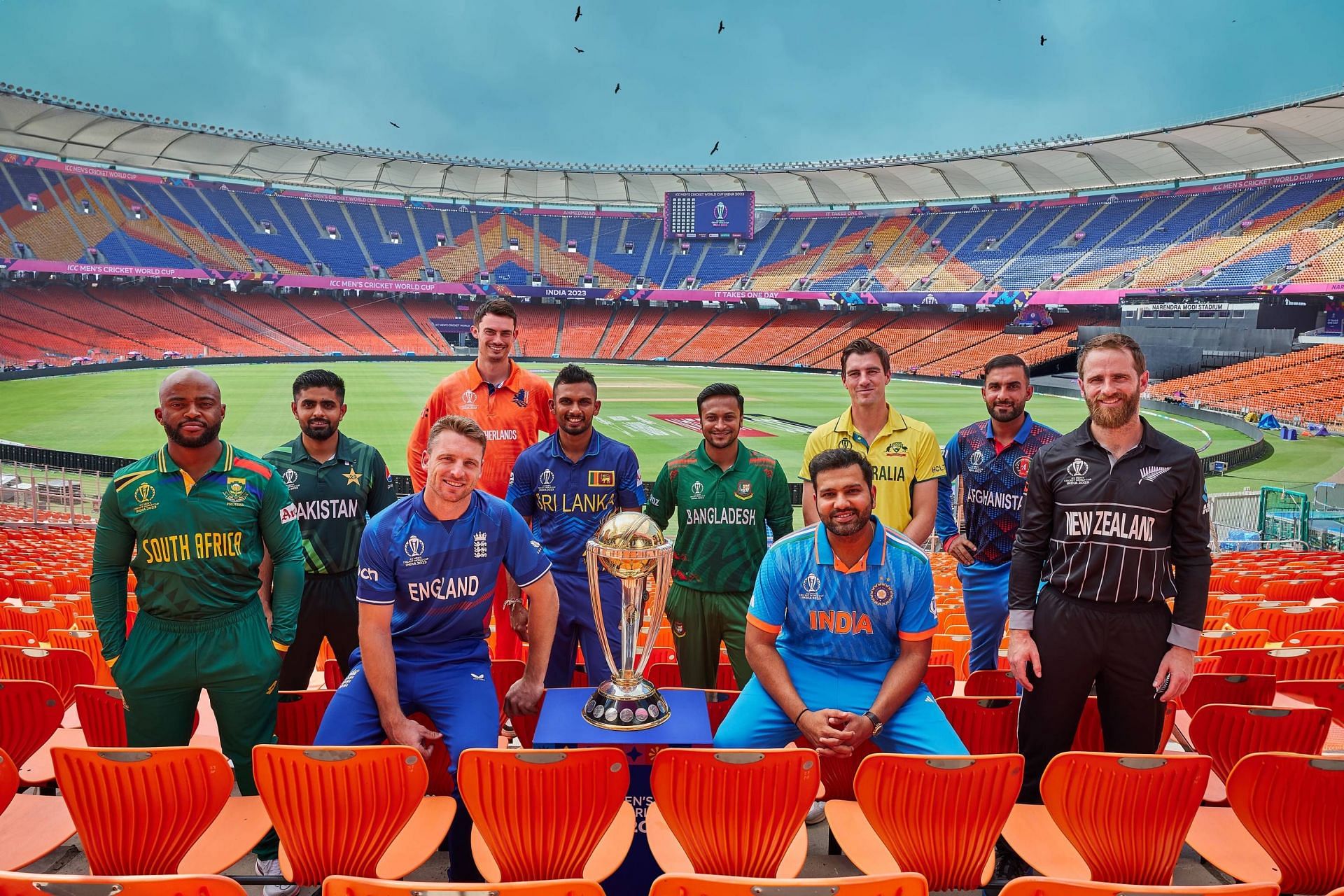 Ranking the jerseys of all 10 2023 ODI World Cup teams