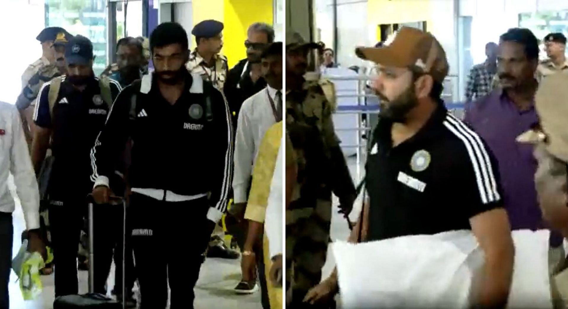 [Watch] Team India arrive in Thiruvananthapuram ahead of second World Cup warmup game against the Netherlands