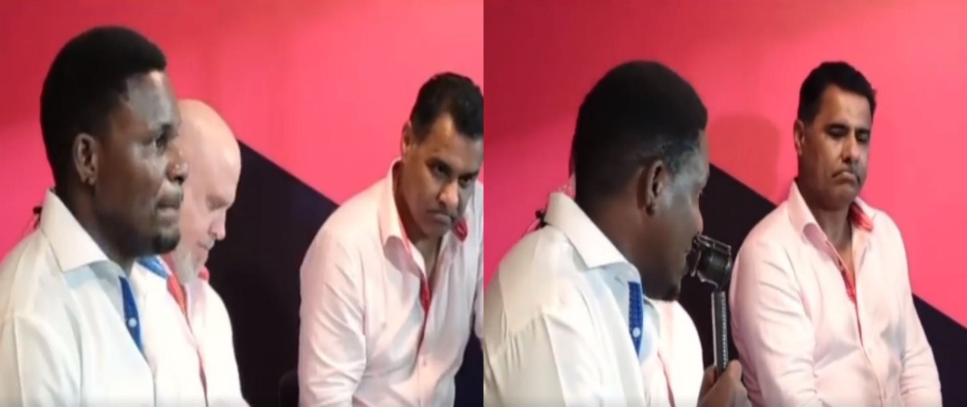 [Watch] Shocked Waqar Younis tries hard to hide his emotions as Pakistan succumb to defeat against Afghanistan in 2023 World Cup