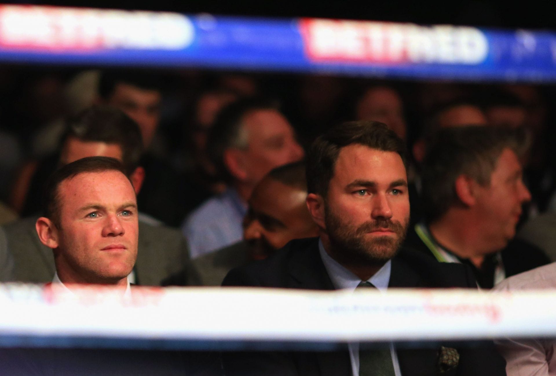 Fire me a message - Eddie Hearn proposes dream boxing fight between Manchester United icon Wayne Rooney and YouTube megastar at Old Trafford