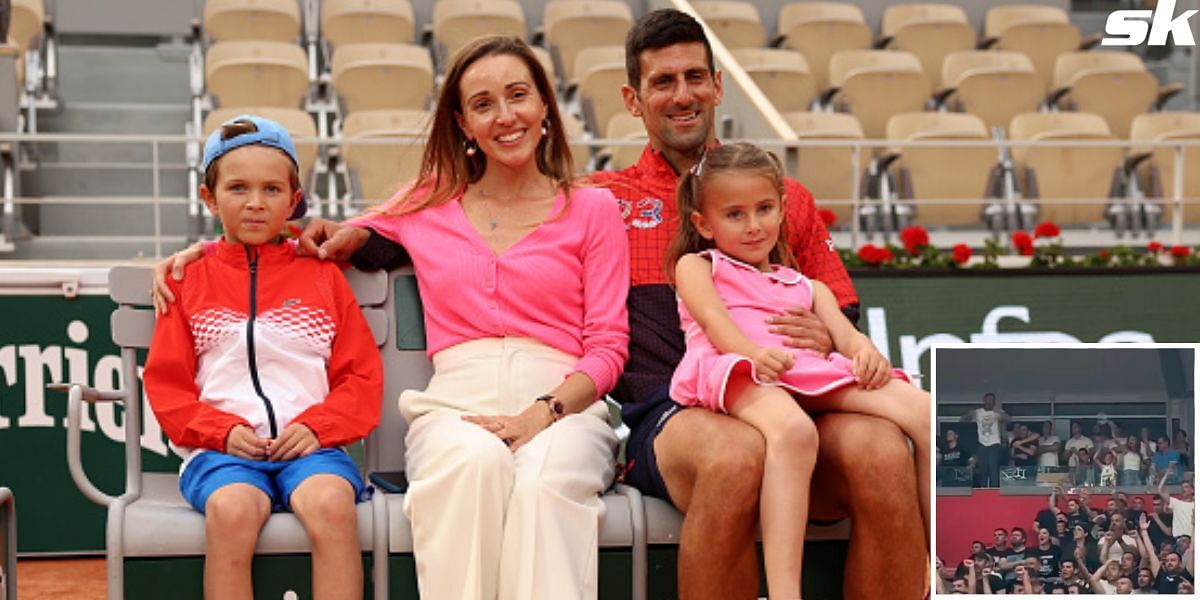 WATCH: Novak Djokovic's son Stefan celebrates Partizan win over Crvena Zvezda with family; Ana Ivanovic's husband Bastian Schweinsteiger also spotted