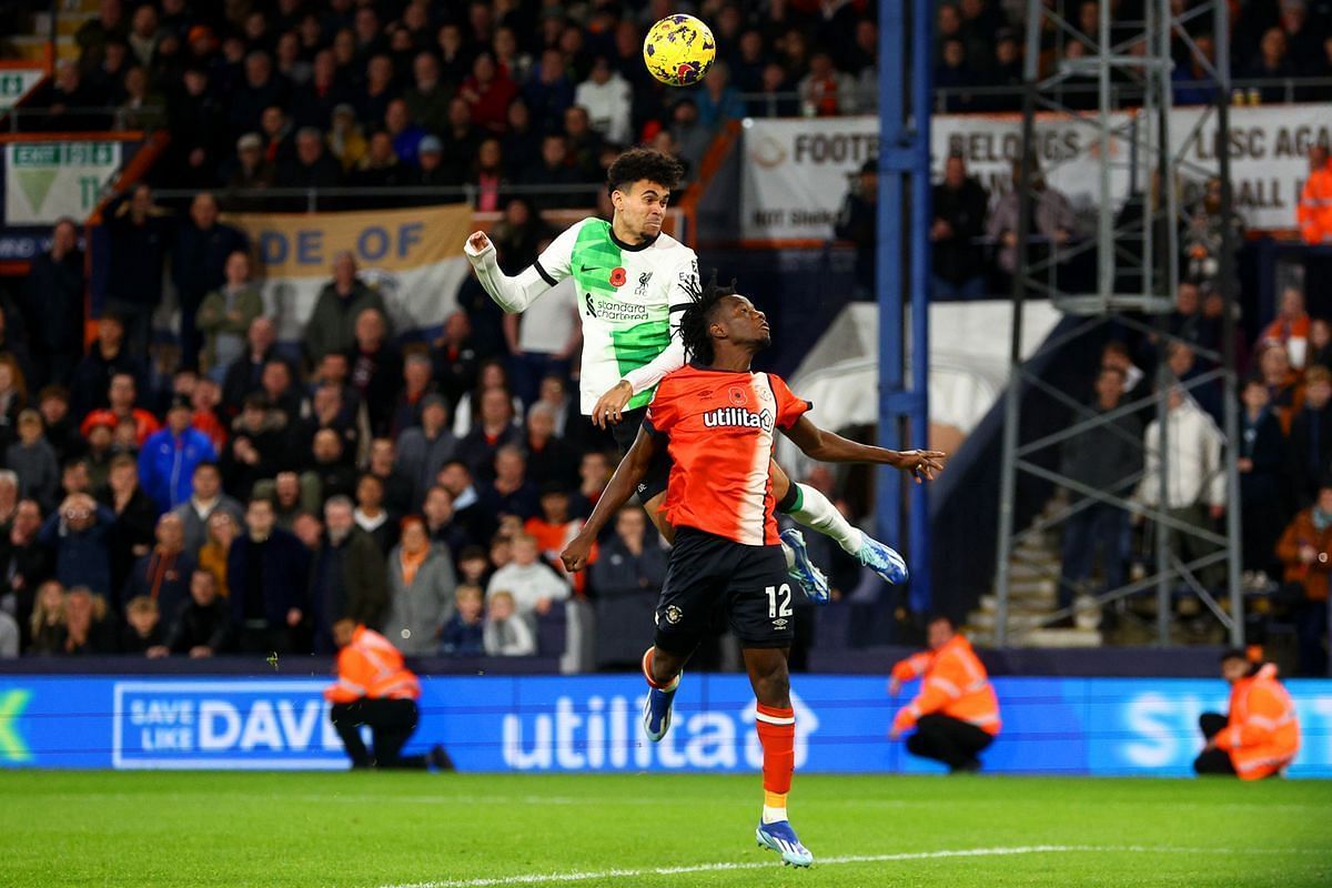 Luton Town 1-1 Liverpool: 5 hits and flops as Luis Diaz rescues a point for misfiring Reds | Premier League 2023-24