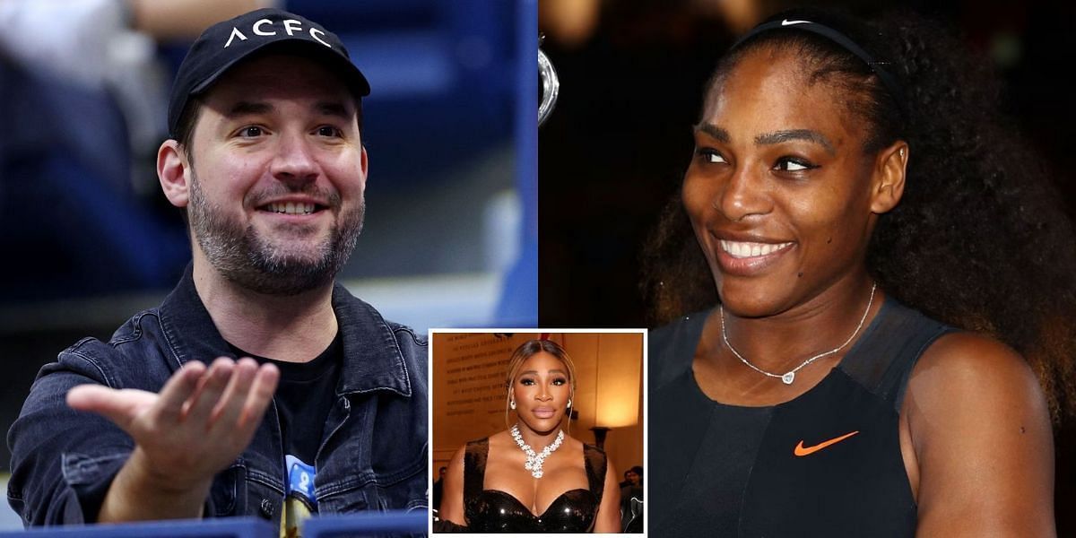 Serena Williams' husband Alexis Ohanian reacts to her eye-catching red-carpet look at the 2023 CFDA Awards