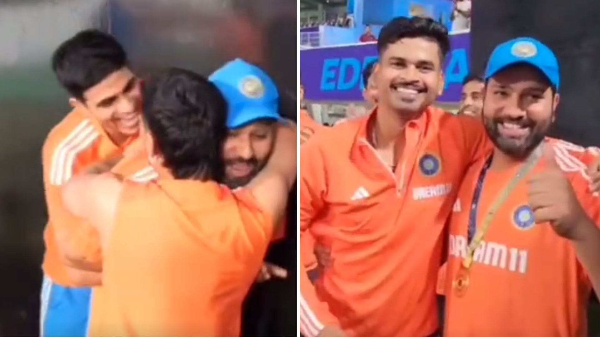 [Watch] Indian players erupt as Rohit Sharma wins Best Fielder medal after IND vs SA 2023 World Cup match